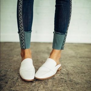 Free People | At Ease White Mules slides